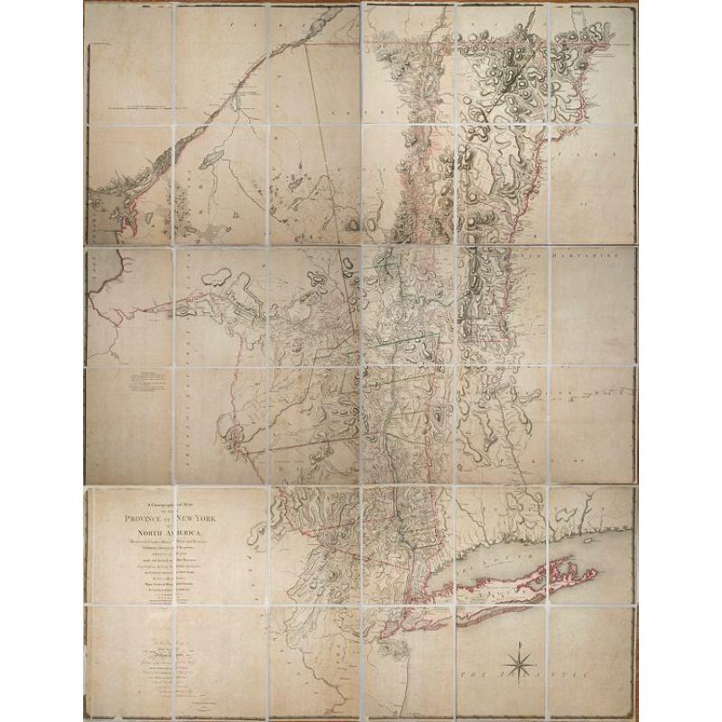 A Chorographical Map of the Province of New-York in North America, Divided into Counties, Manors, Patents and Townships ... January 1st. 1779.