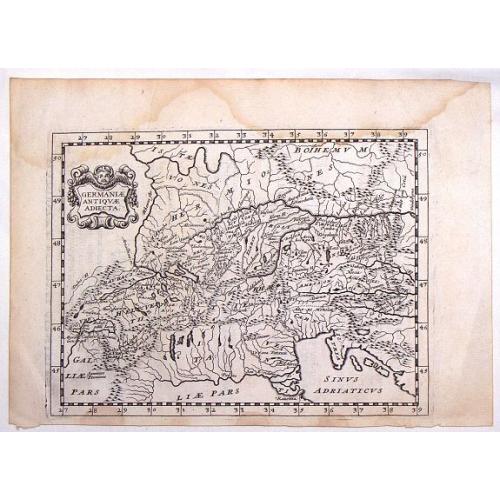 Old map image download for Germaniae Antiquae Adiecta.