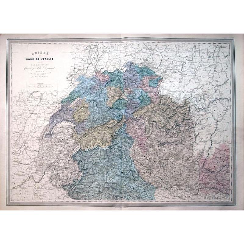 Suisse et Nord de l'Italie.