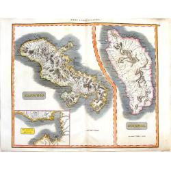 West India Islands - Martinico & Dominica.