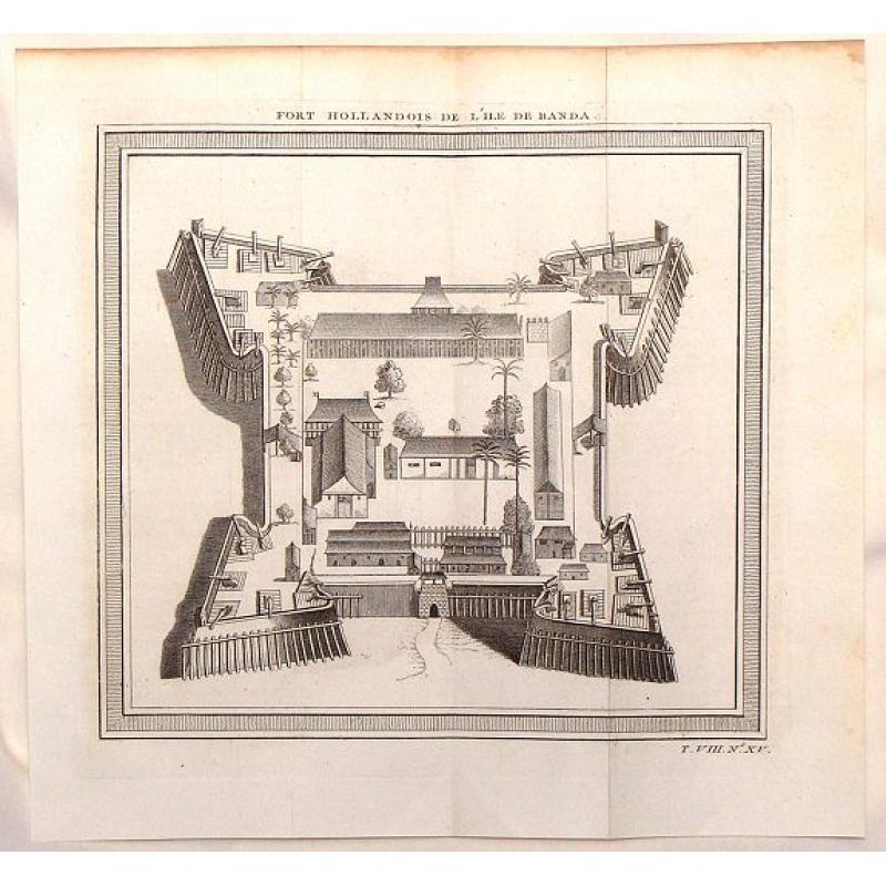 Fort Hollandois de L'Isle de Banda.