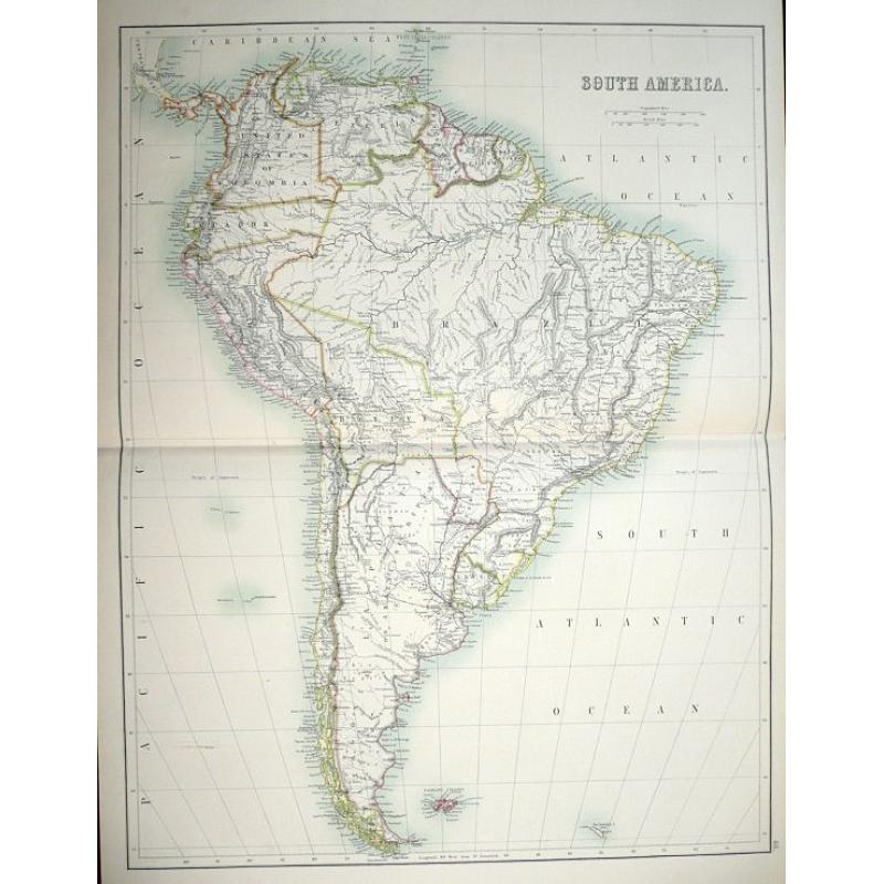 (A set of six maps of Central & South America)
