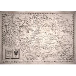 A Mapp of the Estates of the The Great Duke of Russia Blanch, or Moscovia.