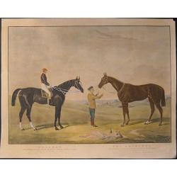 Orlando, 1844 winner of the derby stakes at Epsom...../ The princess, 1844 winner of the oaks stakes at Epsom....