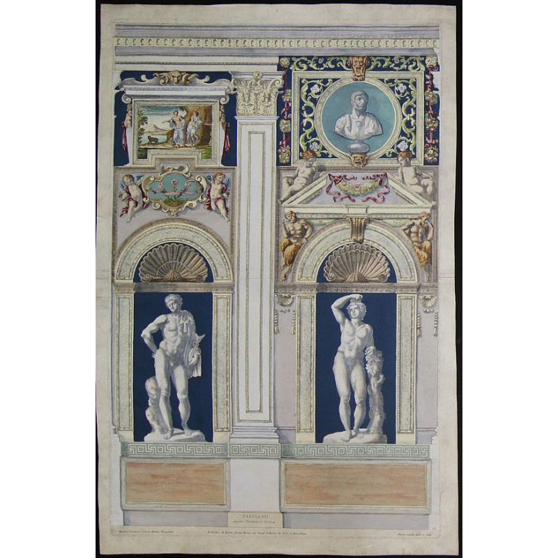 Tabula IV sequitur Farnesiana Posticus.