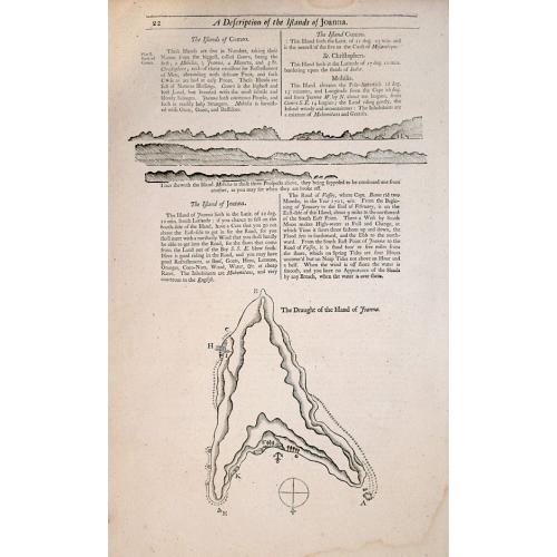 Old map image download for A Description of the Islands of Joanna (Anjouan).