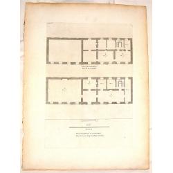 Plan of the First & Second Floors of Bobham Hall.