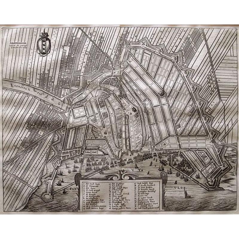 Amsterdam Gelijck die geweest is tot den irae 1658.