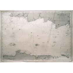 Carte de la mer de Java (partie orientale).