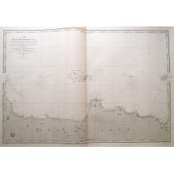 Carte de la côte nord de Java (de la pointe d'Intramayoe au détroit de Sourabaya). . .