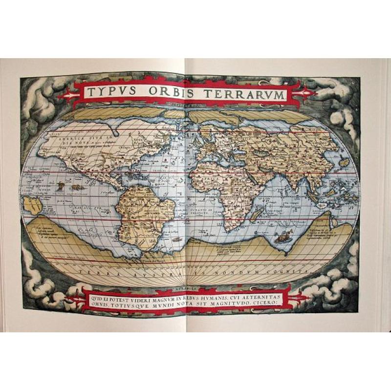 Theatrum Orbis Terrarum (facsimile atlas) and The History of Abraham Ortelius and His Theatrum Orbis Terrarum.