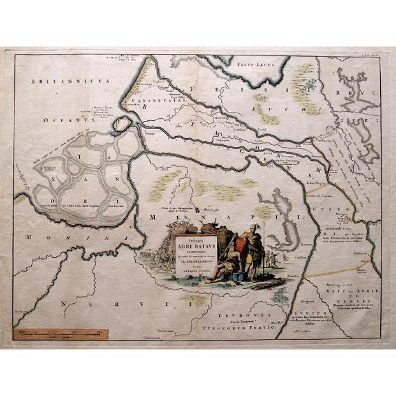 Descriptio Agri Batavi Aliorumque qui hodie cis Rhenum in dicione VII Foedereratorum Auctore Mensone Alting.