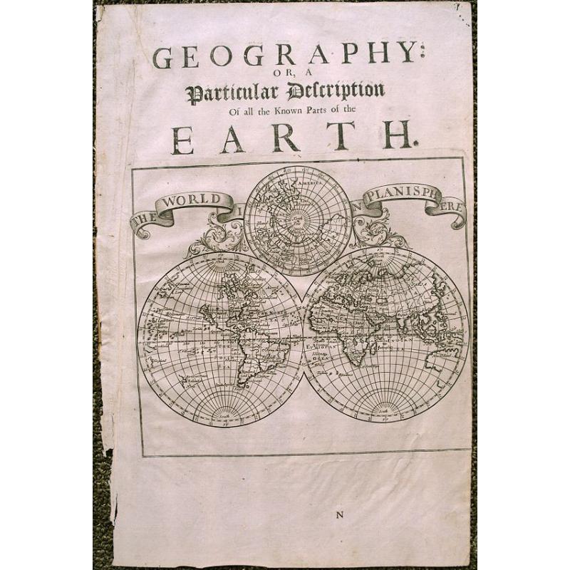 A Particular Description of The Known Parts Of The Earth
