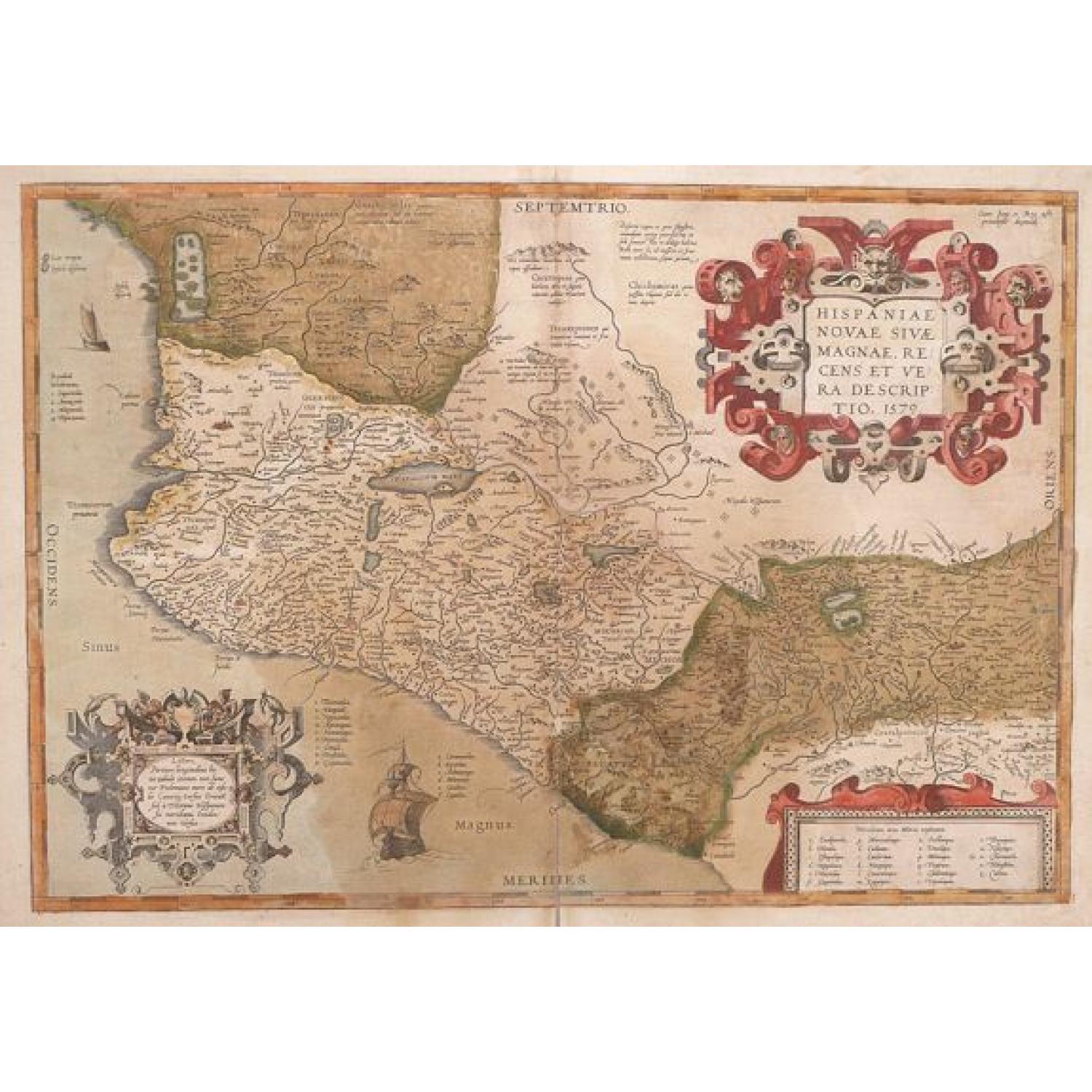 Hispaniae Novae Sivae Magnae, Recens et vera Descriptio.