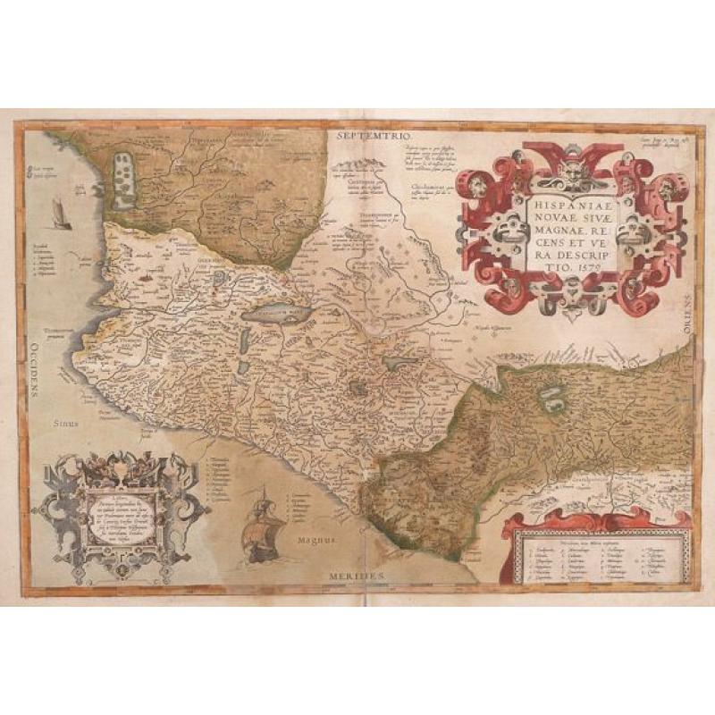 Hispaniae Novae Sivae Magnae, Recens et vera Descriptio.