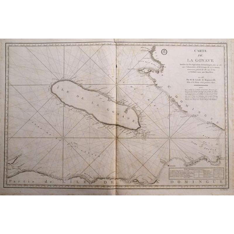 Carte de la Gonave...