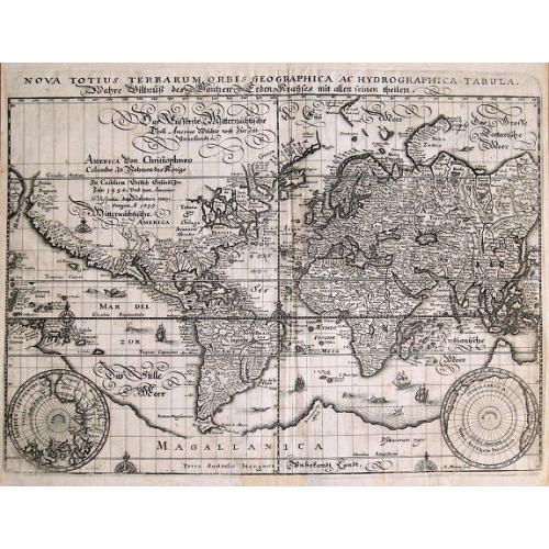 Old map image download for Nova totius terrarum orbis geographica...