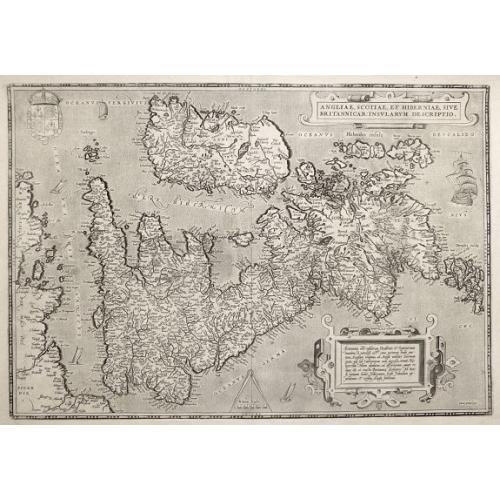 Old map image download for ANGLIAE, SCOTIAE ET HIBERNIAE, SIVE BRITANNICAR: INSVLARVM DESCRIPTIO. 