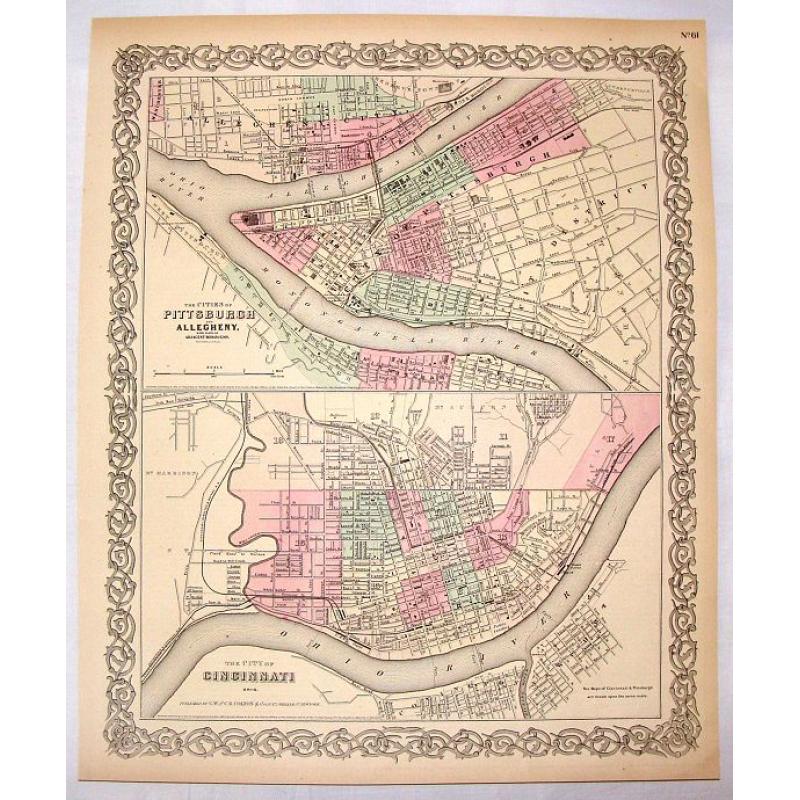 The Cities of Pittsburgh & Allegheny & The City of Cincinnati.