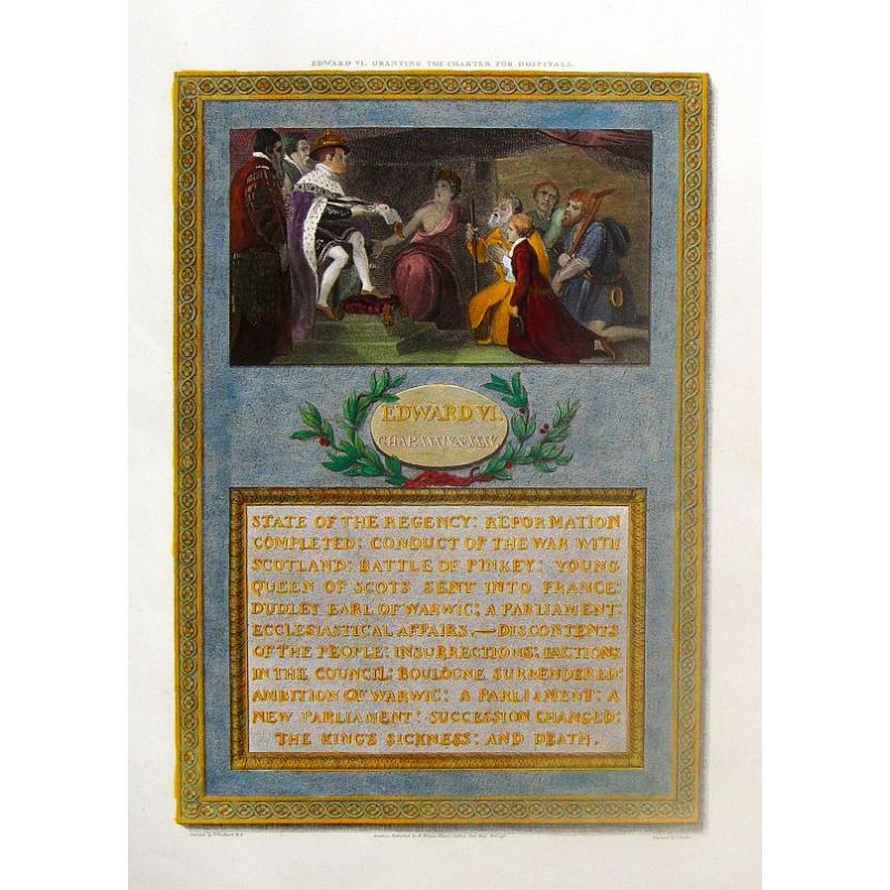 Edward VI Granting the Charter for Hospitals.