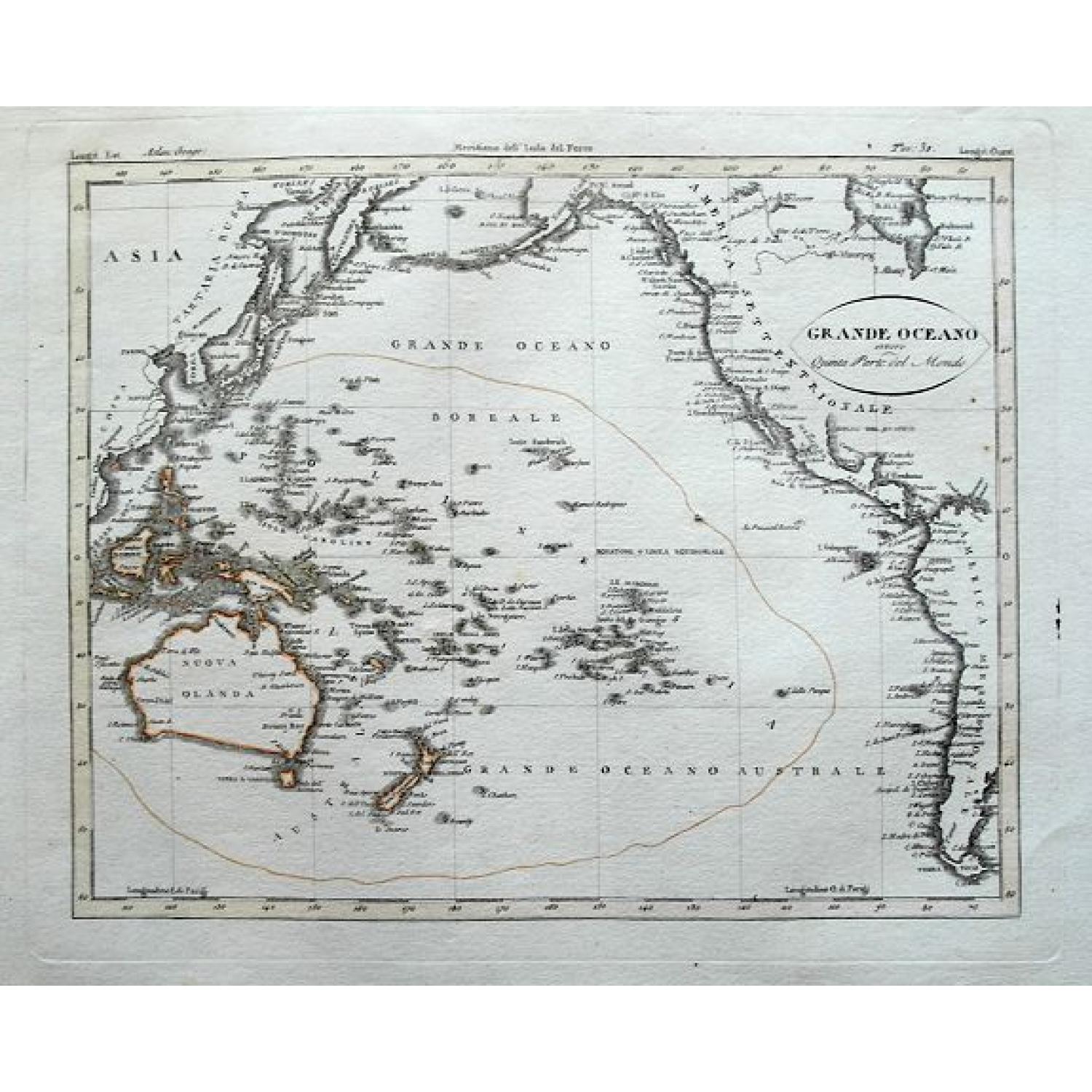 Grande Oceano ouvero Quinta Parte del Mondo.