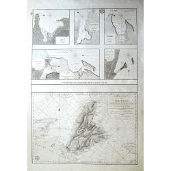 Plans particuliers dependans de l'Île Royale & Carte réduite de l'Île Royale...