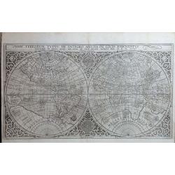 Orbis Terrarum Typus de Integro Multis in Locis Emendatus.