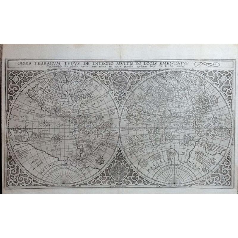 Orbis Terrarum Typus de Integro Multis in Locis Emendatus.