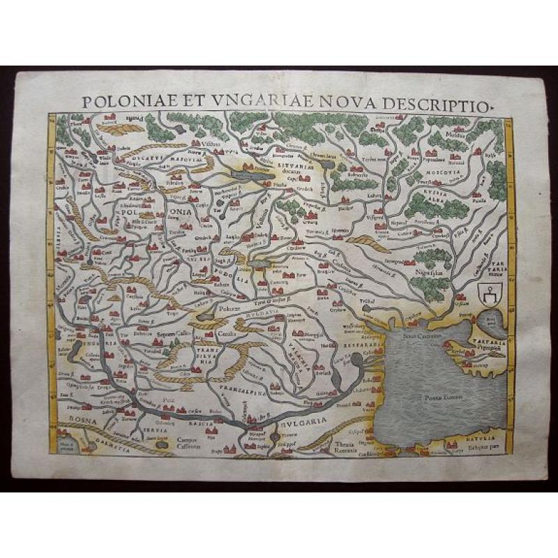 Poloniae Et Ungariae XV Nova Descriptio.