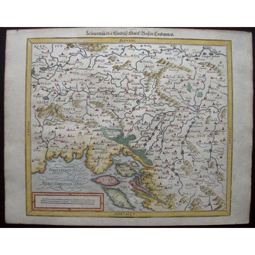 Old map image download for Sclavonia oder Windisch Marck / Bossen Crabaten.