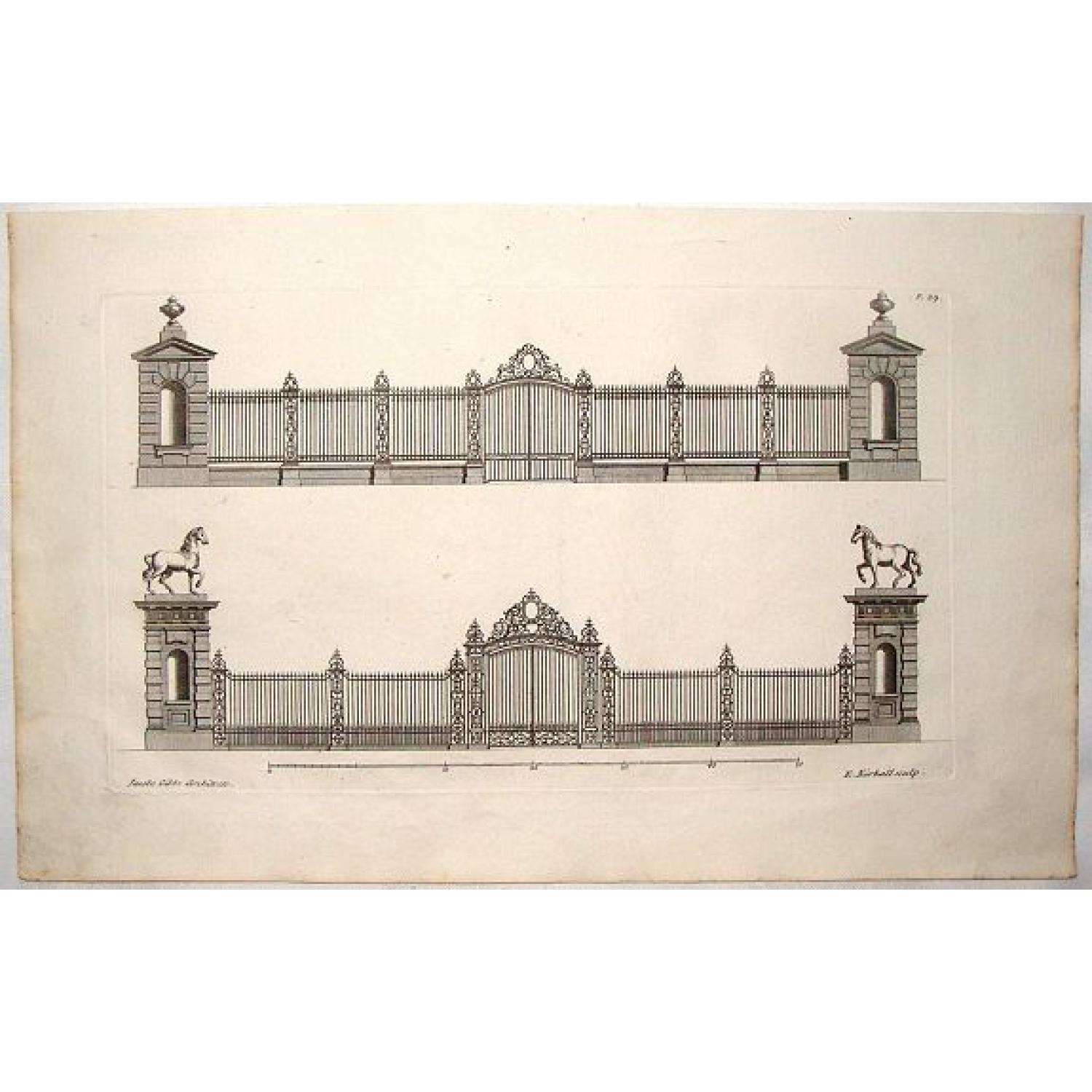 Architectural Iron Fence & Gate by Gibbs.
