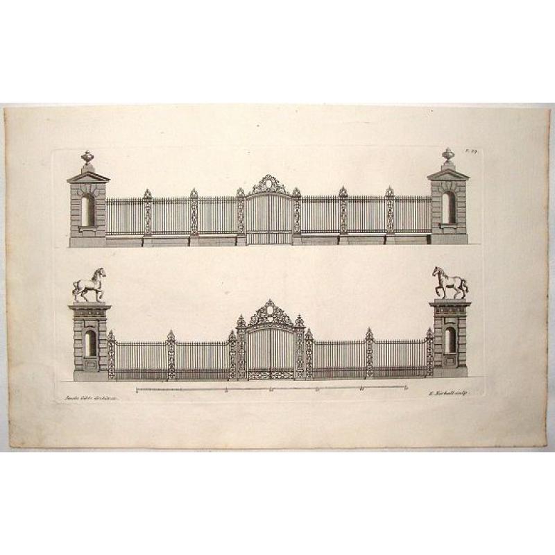 Architectural Iron Fence & Gate by Gibbs.