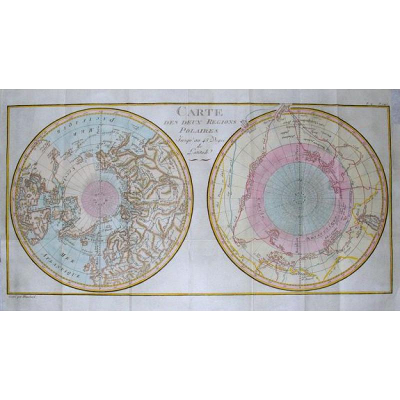 Carte Des Deux Regions Polaires...