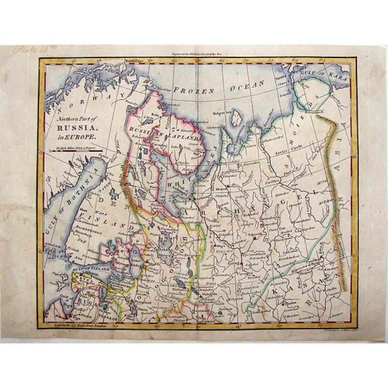 Northern Part of Russia in Europe.