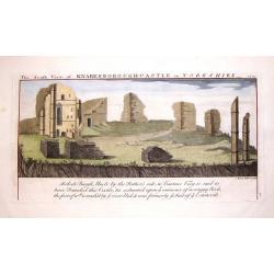 The South View of Knaresborough Castle in Yorkshire, 1721.