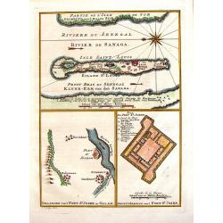 Riviere du Senegal / Isle saint Louis / Petit du Fort St. Joseph.