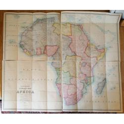 Stanford's Wall Map: Library Map of Africa, in 4 sheets.