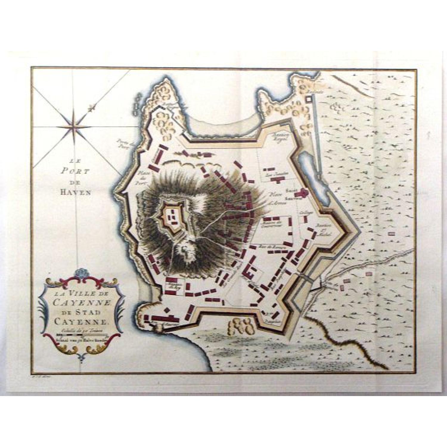 La ville de Cayenne de Stad Cayenne.