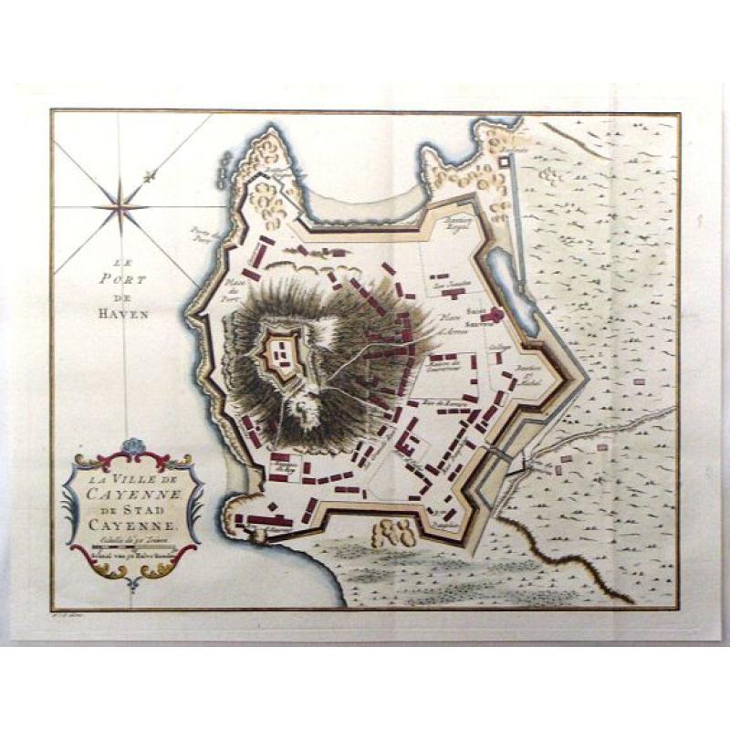 La ville de Cayenne de Stad Cayenne.