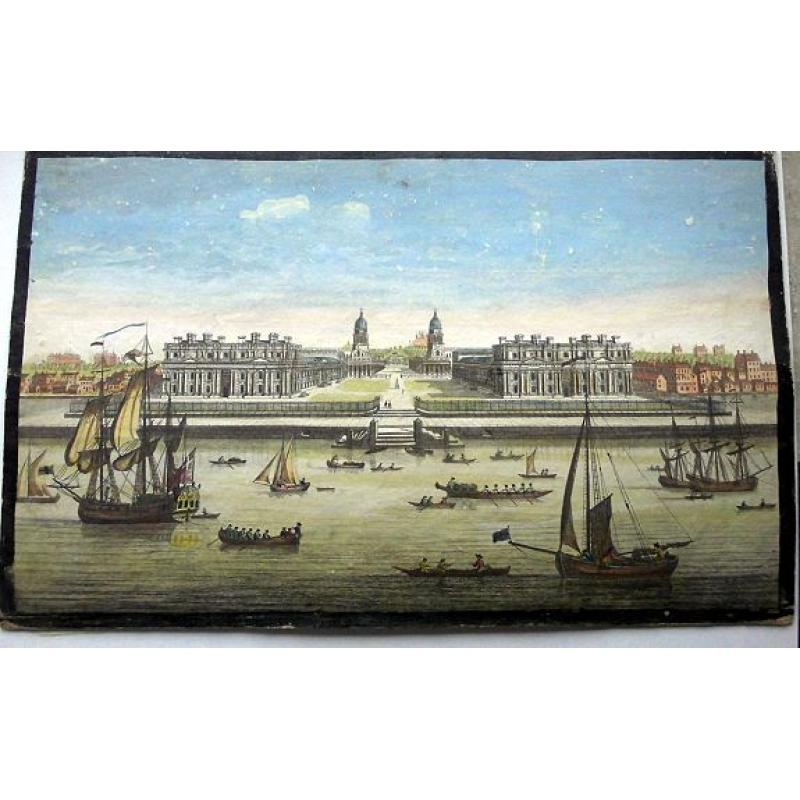 A View of the Royal Hospital at Greenwich.