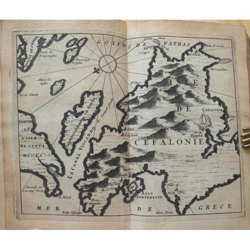 Memoires, historiques & geographiques du Royaume de la Moree, Negrepont, & des places maritimes jusques à Thessalonique. Recueillis & enrichis des cartes des païs & des plas des places.