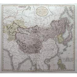 A New Map of Chinese Independent Tartary, from the Latest Authorities.
