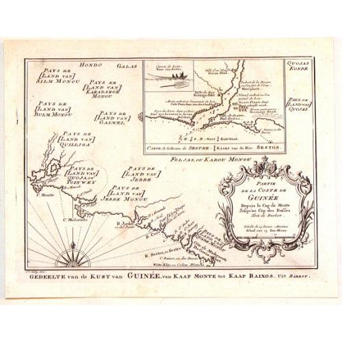 Old map image download for Partie de la Coste de Guinee Depuis le Cap de Monte Jusqu'au Cap des Basses.