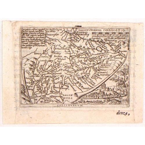 Old map image download for Salisburgensis Jurisdictio.