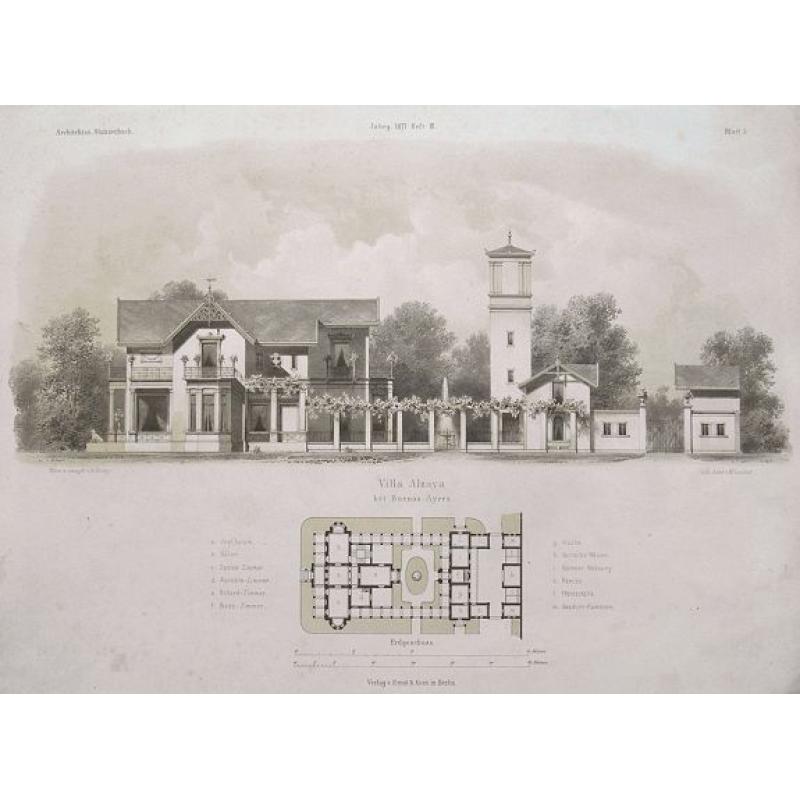 Villa Alzaya bei Buenos-Ayres.