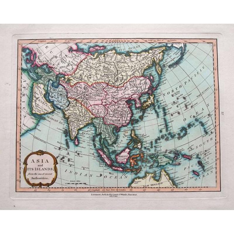 Asia and its Islands, from the most recent Authorities.