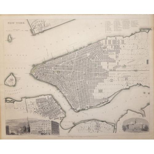 Old map image download for New York. SDUK