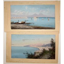 [Two Neapolitan Gouaches.]