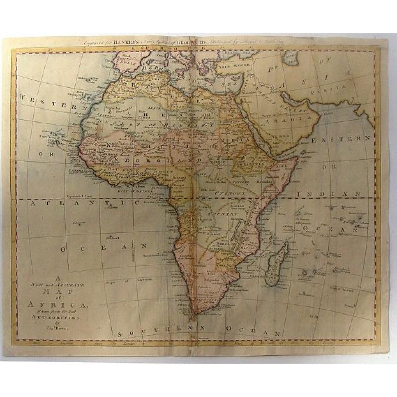 A New and Accurate Map of Africa Drawn from the best Authorities.