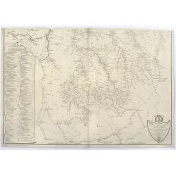 Carte des Rivieres et Ruisseaux du Bassin de la Seine, qui servent a l'Approvisionnement de Paris.
